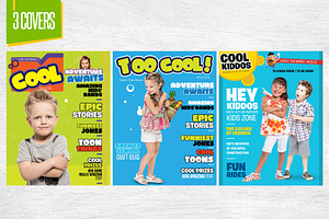 Kids Magazine Template