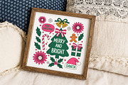 Merry and Bright Christmas Hand Draw, an Illustration by Libby Wishes (Thumbnail 8 of 8)