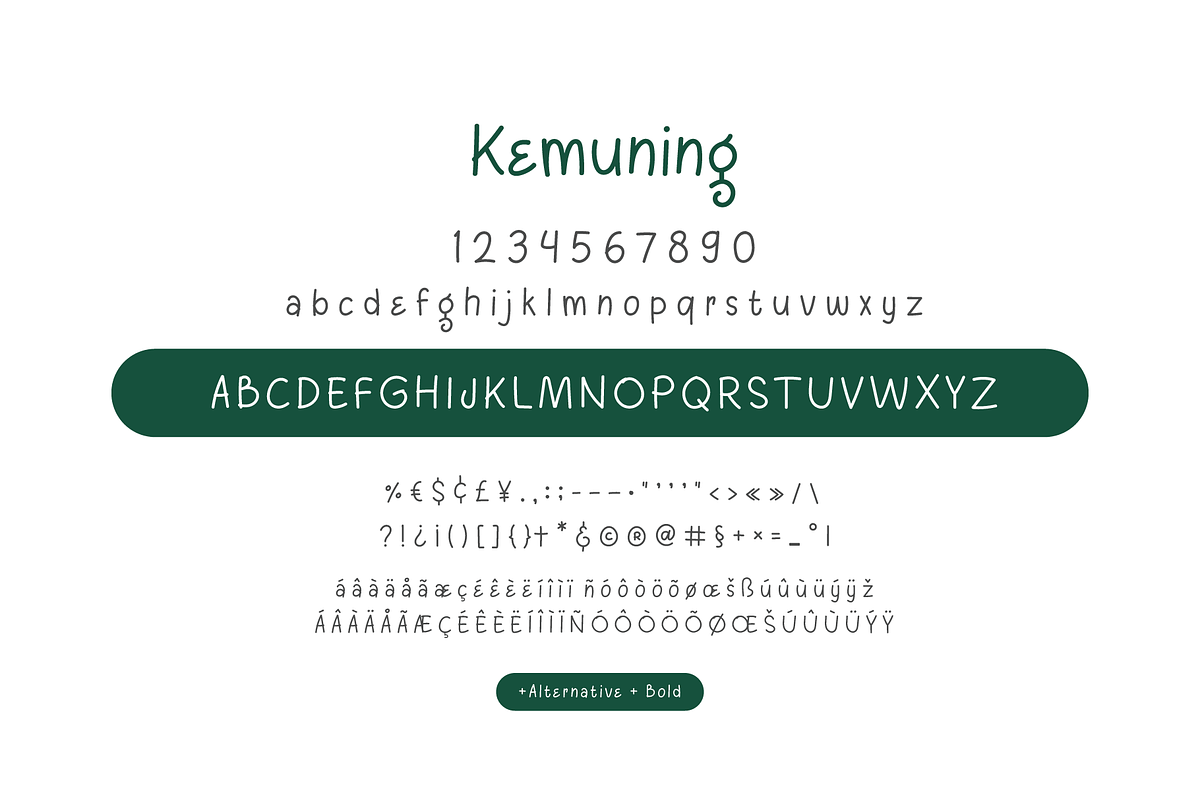 Kemuning Typeface, a Script Font by Phoenix Dungeon (Photo 9 of 9)