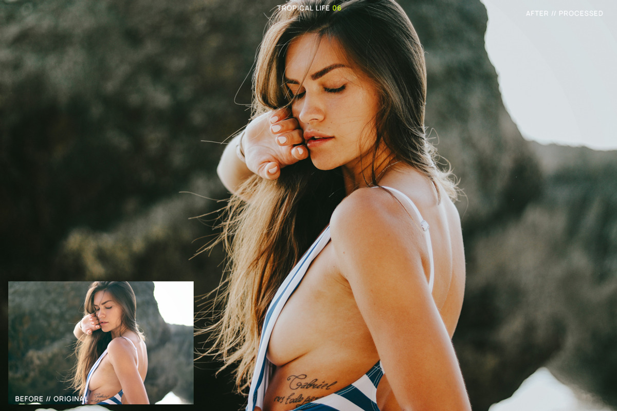 12 Tropical Life Presets + Mobile preview 8