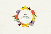 Antique flowers illustrations, an Illustration by AS Studio (Thumbnail 3 of 8)