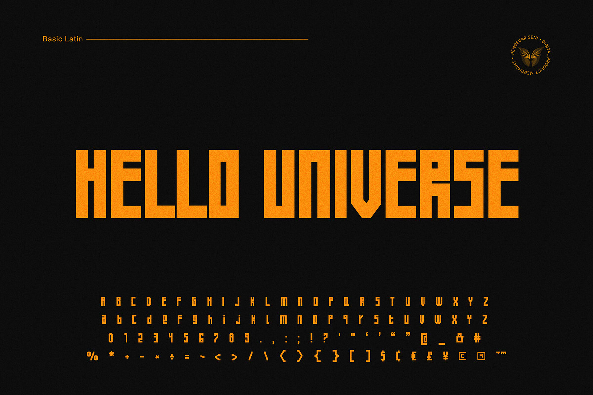 Kotakuda Bold Display Typeface, a Sans Serif Font by Pengedar Seni (Photo 2 of 12)