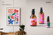 Flower Market Naive Abstract Blooms, a Decorative Illustration by likorbut (Thumbnail 6 of 12)