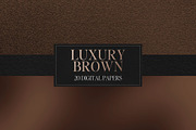 Luxury Chocolate Brown Digital Paper, a Background Graphic by Business Chic (Thumbnail 6 of 6)