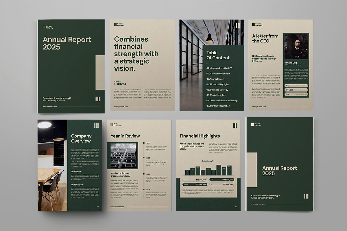 Barlana Annual Report, a Magazine Template by Portocraft (Photo 6 of 6)