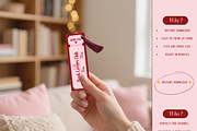 Book Lovers Ticket Bookmark, a Stationery Template by PixelBloomClub (Thumbnail 4 of 6)