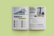 Black Corporate Project Proposal, a Stationery Template by Neermana (Thumbnail 4 of 12)
