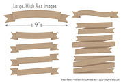 Champagne Ribbon Banner Clipart, an Illustration by Amanda Ilkov (Thumbnail 3 of 4)
