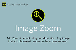 Image Zoom Adobe Muse Widget