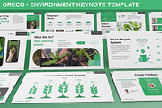 Oreco - Environment Keynote Template, a Presentation Template by SlideFactory (Thumbnail 1 of 4)