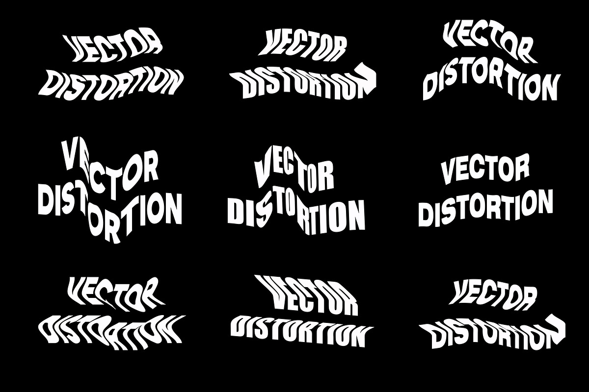 Vector Distortion Illustrator Kit, a Plug-in Add-On by Eugene Tantsurin (Photo 9 of 9)