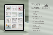 Instagram Podcast Starter Kit, a Social Media Template by Analogi Studio (Thumbnail 2 of 27)