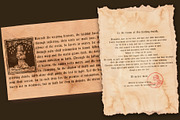 Parchment Noir Medieval Typeface, a Blackletter Font by Skewed Studio (Thumbnail 5 of 7)