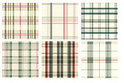 Seamless Christmas Plaid Patterns, a Pattern Graphic by Design Market (Thumbnail 2 of 3)