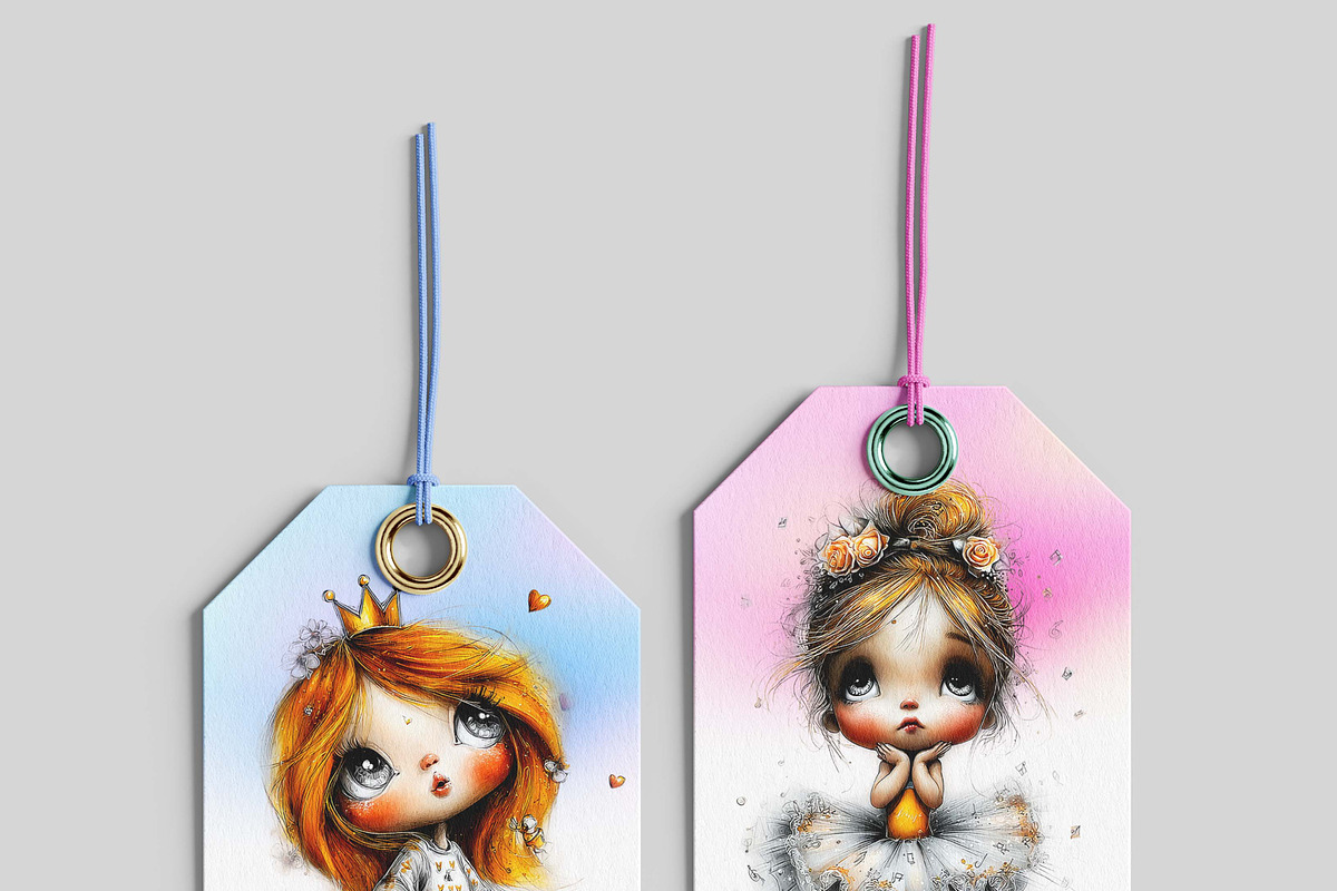 Cute Fairytale Characters Clipart, an Illustration by one-touch (Photo 4 of 11)