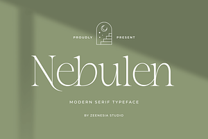 Nebulen Modern Serif