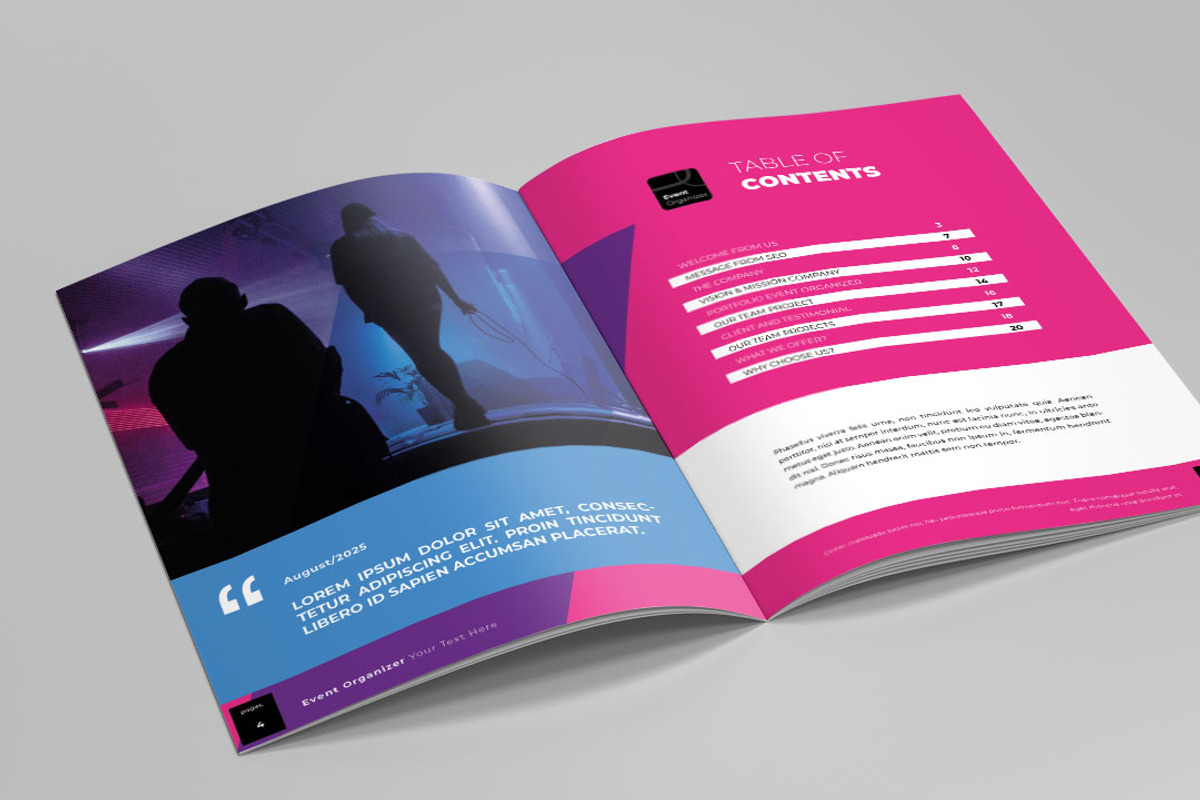 Event Organizer Brochure Vol.8, a Brochure Template by Bewalrus Studio (Photo 3 of 11)