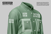 Tactical Shirt Mockup, a Shirt Mockup by image touch (Thumbnail 3 of 5)