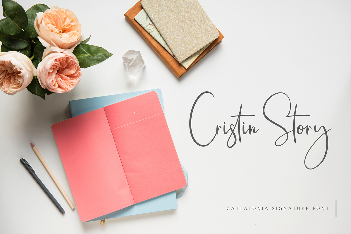 Cattalonia Signature Font, a Script Font by Pen Culture (Photo 7 of 11)
