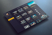 iPad Music App Ui, an App Template by ALEX BENDER UI STORE (Thumbnail 5 of 5)