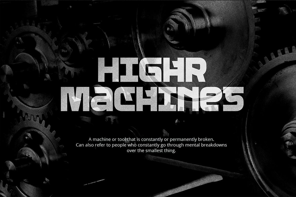 Grphcs - Logo Font, a Sans Serif Font by Grontype (Photo 6 of 10)