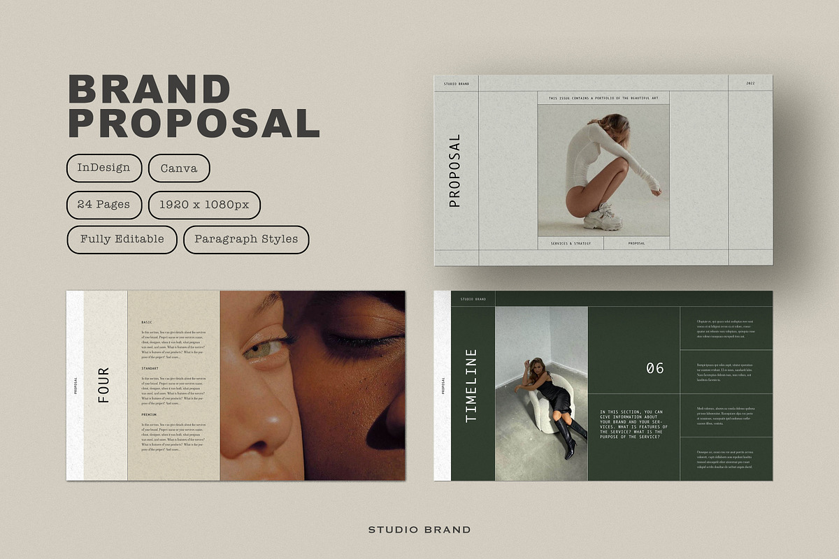 COS | Proposal | Canva & InDesign, a Magazine Template by Studio Brand (Photo 1 of 9)