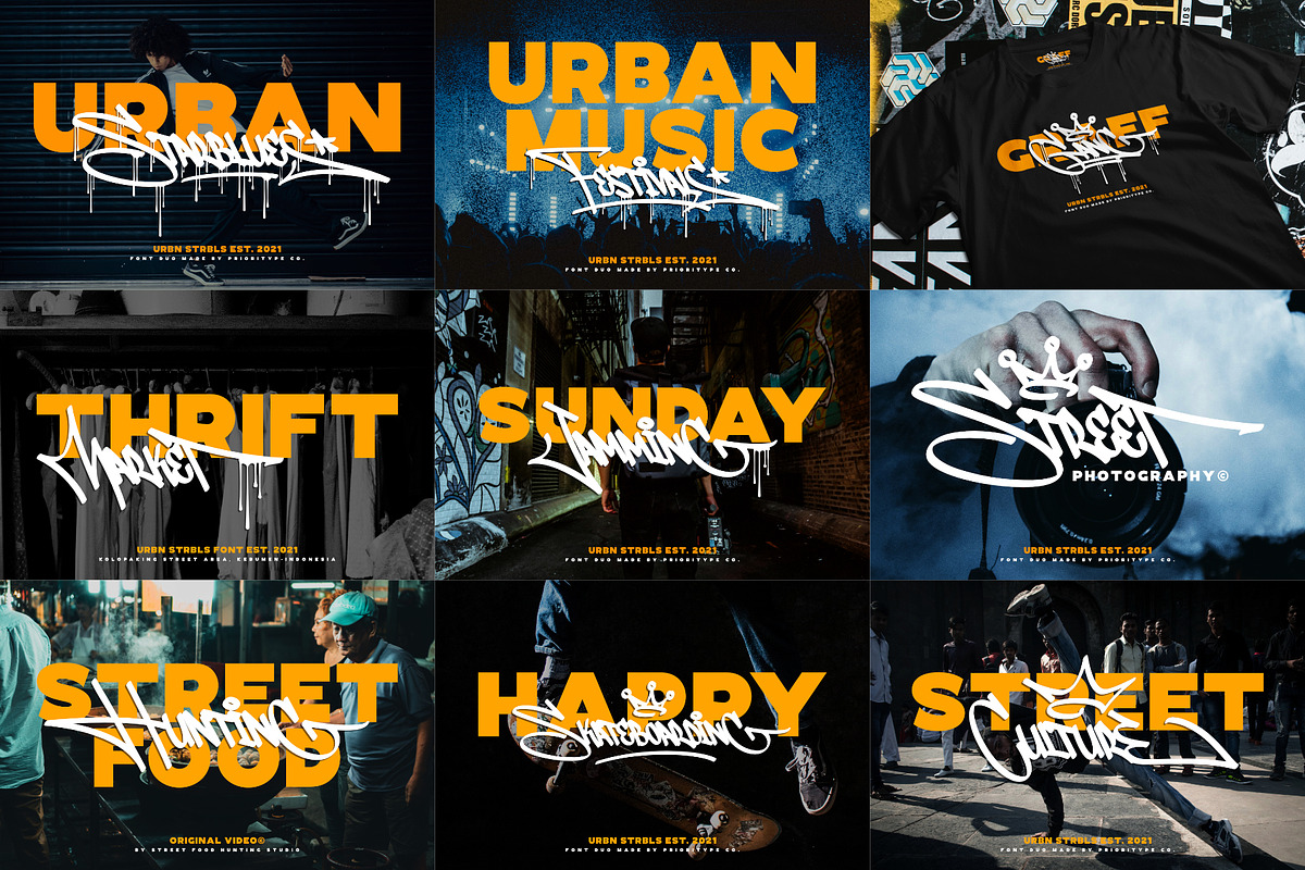 Graffiti Font Bundle - SALE! 90% OFF, a Font by Prioritype Co (Photo 11 of 11)