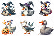 Halloween Witchy Goose Clipart, an Illustration by DreamPrint404 (Thumbnail 5 of 6)