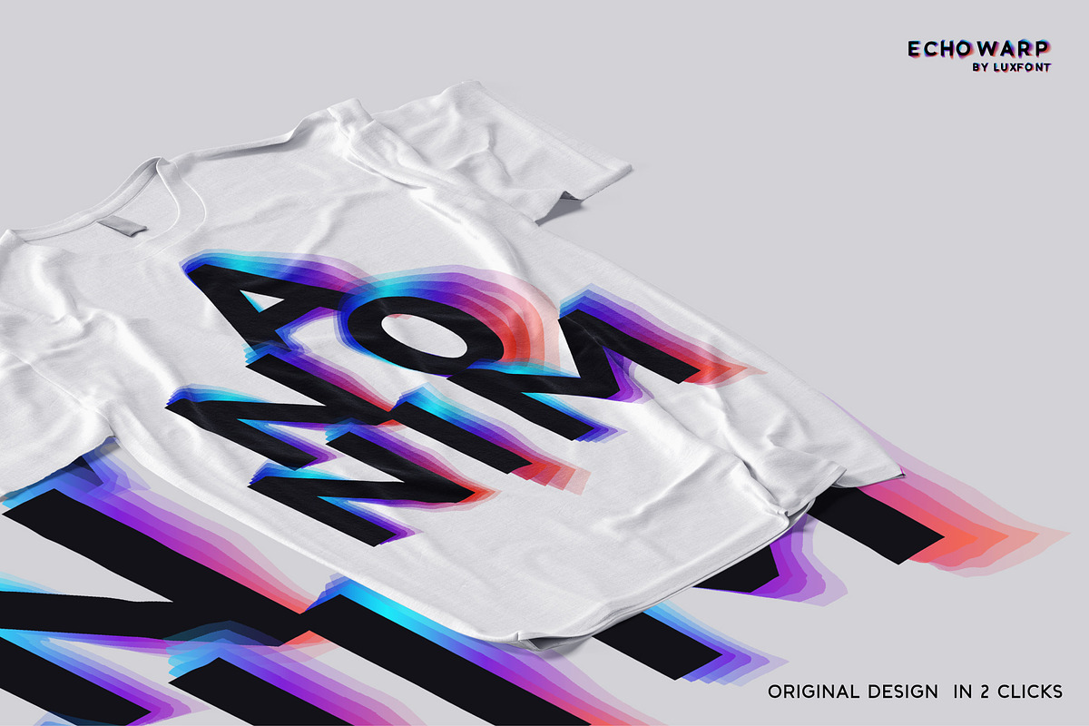 Echowarp. OTF-SVG family., a Symbol Font by Luxfont (Photo 9 of 12)