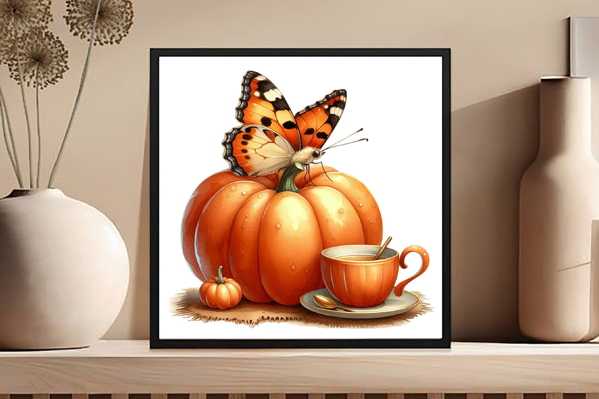 Adorable Butterfly Watercolor Clipar, an Illustration by DreamCafeArt (Photo 5 of 5)