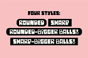 GOLAZO! Retro Display font, a Sans Serif Font by BTYPE (Thumbnail 4 of 8)