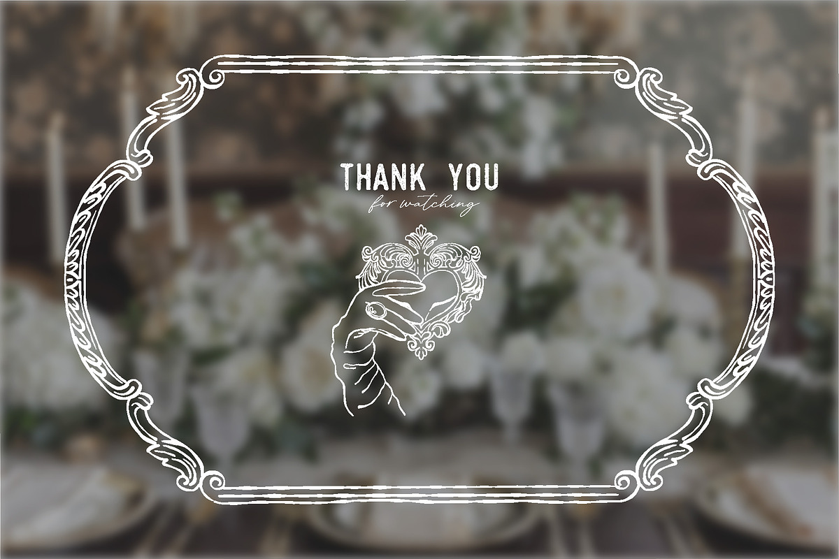 Rococo Aesthetics Vintage Vector Set, an Object Illustration by VerAna (Photo 17 of 17)