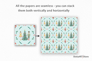 Christmas Nutcracker Pattern