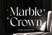Marble Crown Luxury Serif Font, a Serif Font by UICreative (Thumbnail 1 of 13)