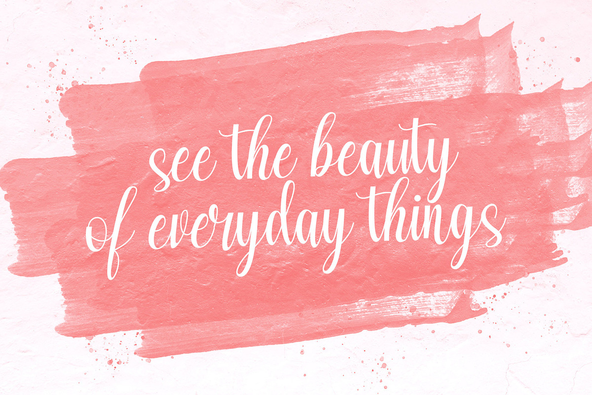 Amelya - Handwritten Font, a Script Font by StringLabs (Photo 5 of 11)