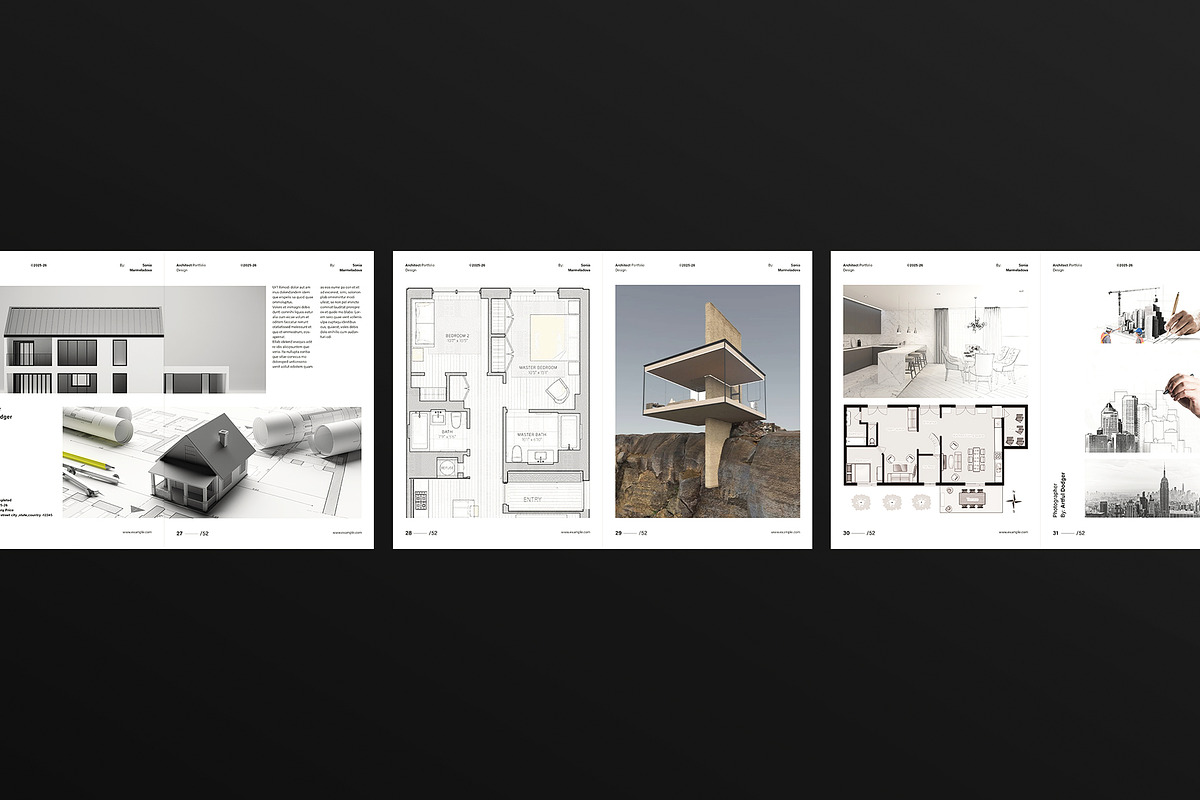 Architecture Portfolio Template, a Brochure Template by ArtisanaAura (Photo 11 of 18)