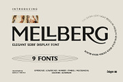 Mellberg, a Serif Font by Eotype Studio (Thumbnail 1 of 12)