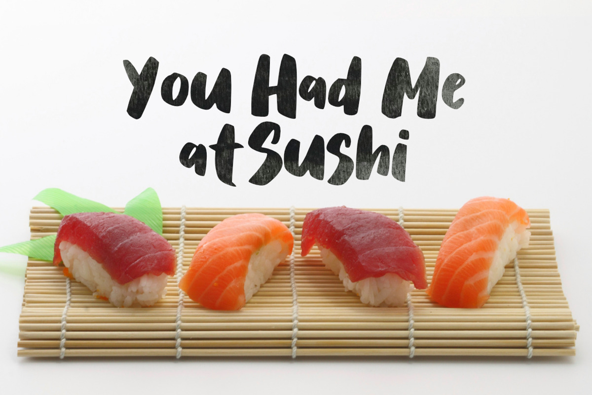 Salmon Brush Font preview 4