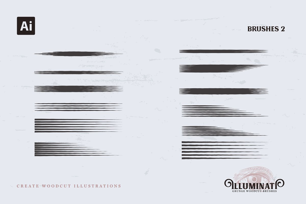 Illustrator Brushes Super Bundle, a Brush Add-On by AndrewPixel (Photo 19 of 25)