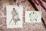 Watercolor Ballet, Dance Clipart Set, a Person Illustration by Kaleriia (Thumbnail 7 of 8)