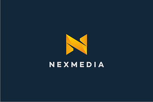 Geometric Letter N Logo Design, a Branding & Logo Template by yopie