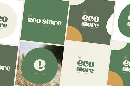 Eco-Friendly Sustainable Logo