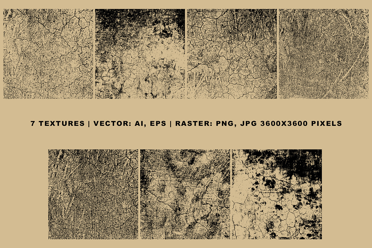 Cracked Wall Textures, a Texture Graphic by Brooke Gazarek (Photo 2 of 4)
