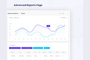 Ecommerce Analytics Admin Dashboard, an UI Kit Template by CreativeUI (Thumbnail 3 of 6)