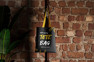 Totebag Mockup, a Packaging Mockup by Artlogs