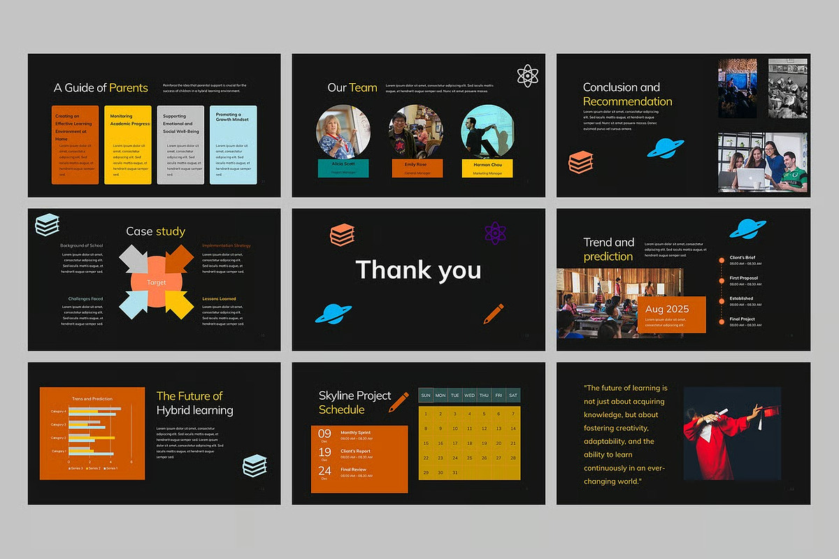 Education School Keynote Templates, a Presentation Template by Fit-tee (Photo 2 of 4)