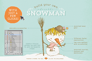 Build Your Own Snowman And More!