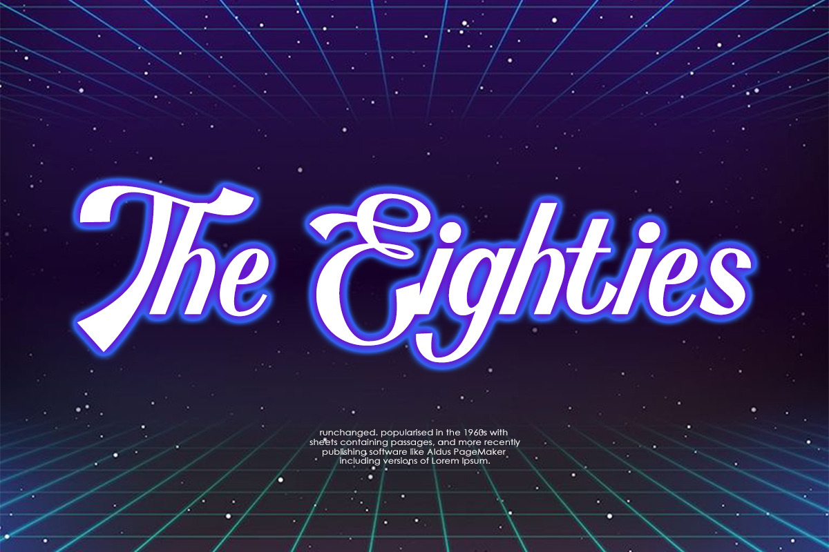 Underlane Retro Sans Serif, a Sans Serif Font by Muntab_Art (Photo 8 of 10)