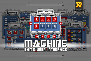 Machine Game UI Art Pack