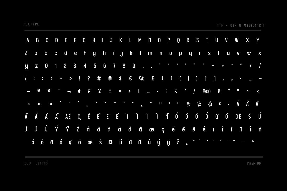 Dotspace Display Typeface, a Sans Serif Font by Foxtype (Photo 4 of 4)
